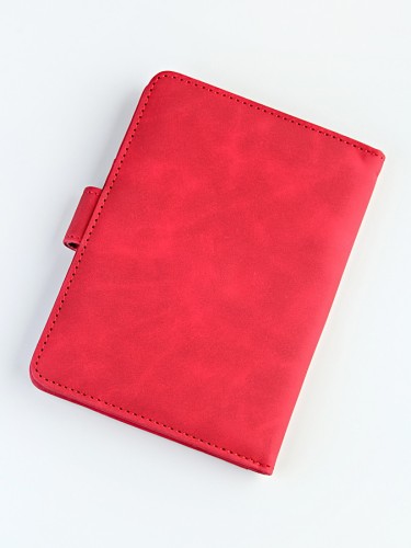 YO Обложка на паспорт c кнопкой "Travel 101" (эко-кожа) 