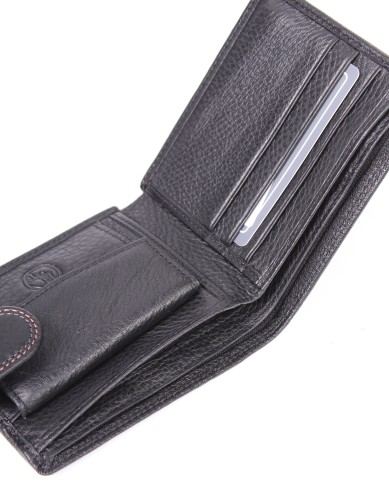 YK  Портмоне мужское HT 208-R0611 (нат. кожа) 