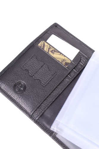 YW Автодокументы с визитницей HT 42-R10 (нат.кожа)