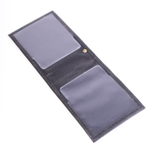 Обложка на удостоверение с металлическим гербом (матовая)