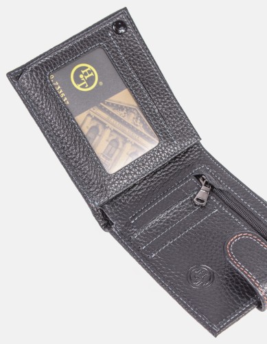 YK Мужской  кошелек HT 208V-R1 (нат.кожа)