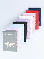 Обложка на паспорт "Travel 9#" (эко-кожа) 