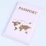 Обложка на паспорт "Travel 9#" (эко-кожа) 