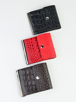 YK Зажим для денег с 2 кнопками L-624